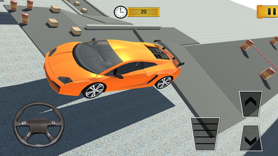 Crazy Car Stunt Challenger: 3d game simulator screenshot 3