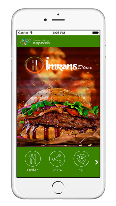 Imrans Diner screenshot 2