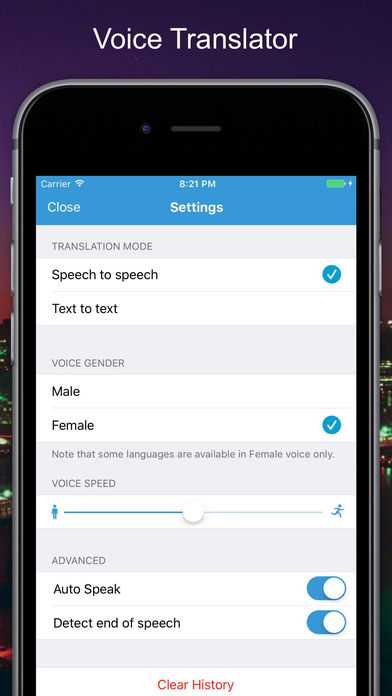 Voice Translate - Speak Translator & Dictionary screenshot 4
