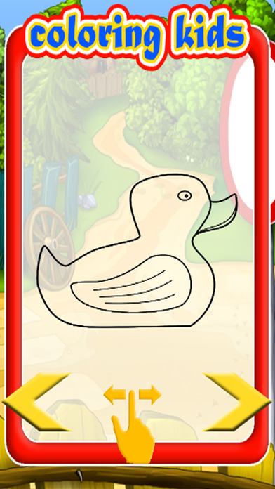 Animal Coloring Book Games Duck Version screenshot 3