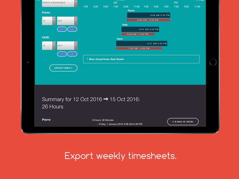 ClocksApp | Time & Attendance Staff Clock Ins screenshot 4
