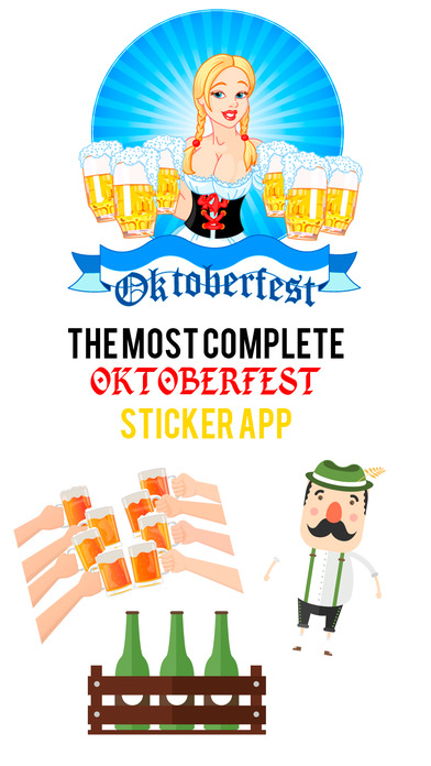 Oktoberfest sticker pack 2017 Beer Octoberfest screenshot 2