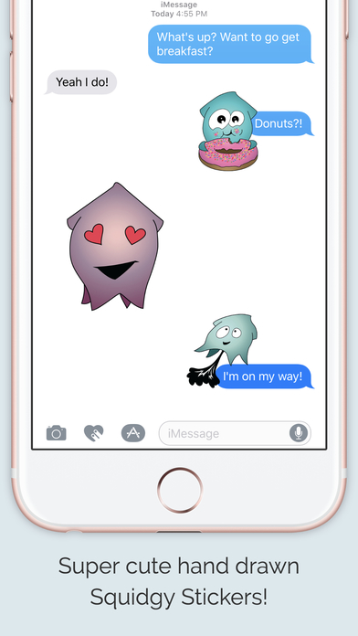 Squidgy Emoji Sticker Pack screenshot 2