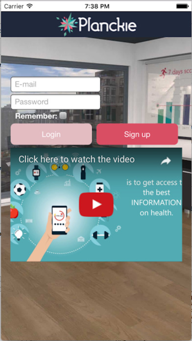 Planckie Health App screenshot 2
