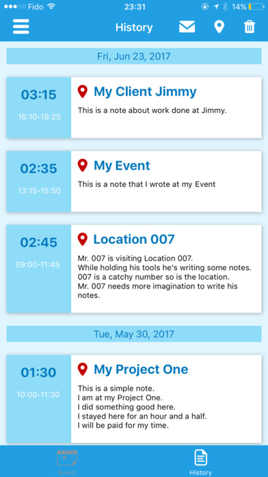EasyTimesheet Track Your Time. screenshot 2
