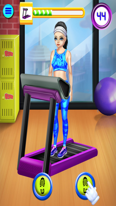 Gym Workout For Girls Game screenshot 2