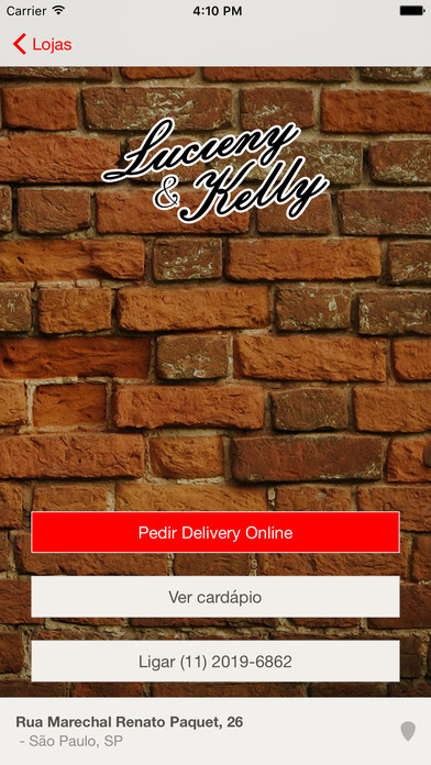 Pizzaria Lucieny screenshot 2