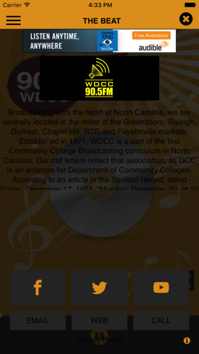 WDCC FM Live screenshot 3