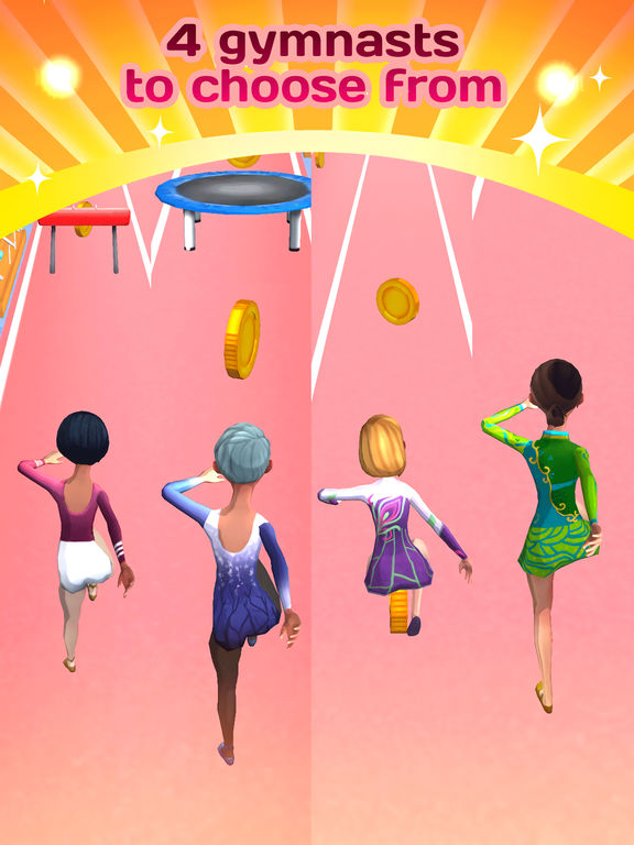 Screenshots of American Gymnastics Girly Girl Game - All Fun Little Teenage Kids Gym Games For Free for iPad