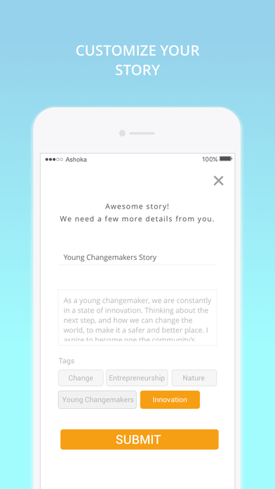 MeWe: Changemakers Stories screenshot 4
