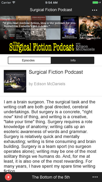 The Surgical Fiction Podcast screenshot 2