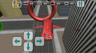 Flying Futuristic Ultimate stunt shooting car screenshot 3
