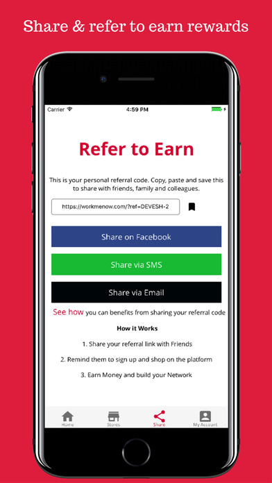 Shop-MeNow: Cash and credit rewards for shopping screenshot 3