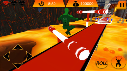 American Ninja Obstacle Course: Lava Game screenshot 3