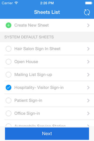 Sign In Forms screenshot 2