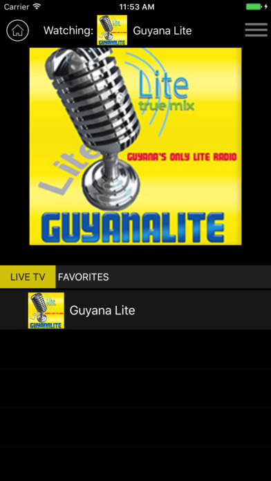Guyanalite Radio screenshot 3