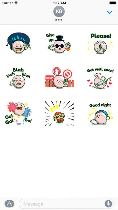 Animated Funny Bouncy Emoji Sticker screenshot 2