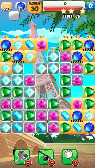 Shiny Jewels - New Match 3 puzzle game screenshot 4