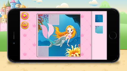 Princesses, Mermaids & Fairies Puzzle Game screenshot 2