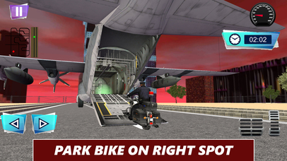 Police Bike Plane Transport & Offroad Driving screenshot 3