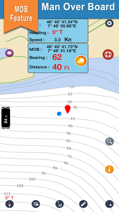 Chickamauga Lake  gps offline nautical charts screenshot 4