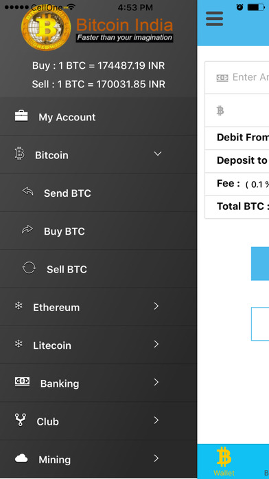 Bitcoin India Wallet &Exchange screenshot 4
