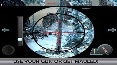 Wild Forest Snow Hunter 3D screenshot 3