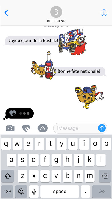 National French Stickers screenshot 2