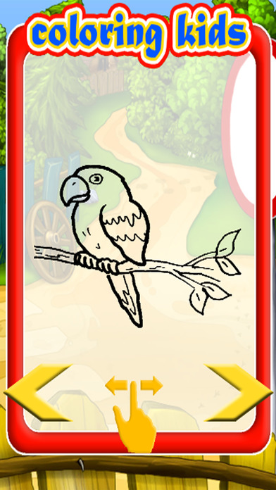 Drawing Games Paint Little Bird Version screenshot 2