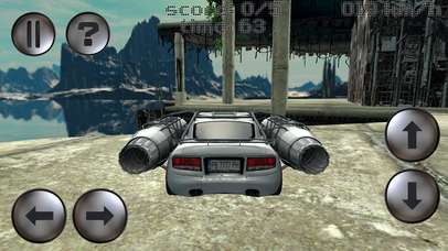 Jet Car - Destroyed City screenshot 4