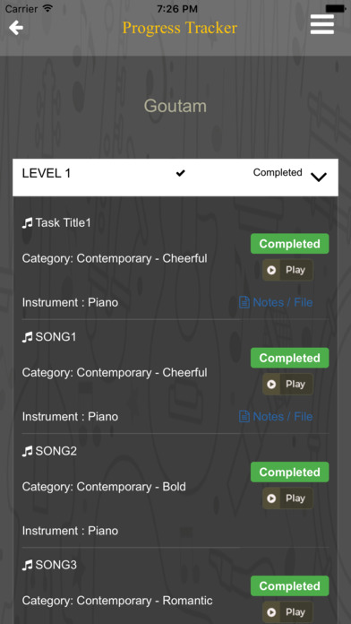 Level Up Music Program screenshot 3
