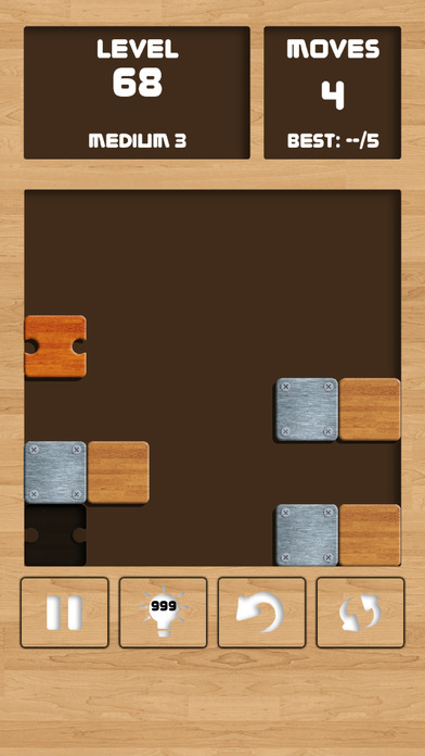 Slide the Blocks : Wood Jigsaw screenshot 2