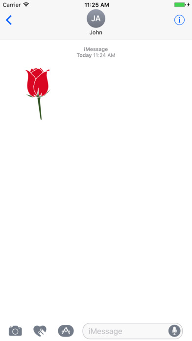 Rose Flowers Stickers & emoji screenshot 4
