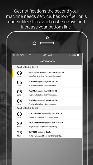 Cat® App: Fleet Management screenshot 3