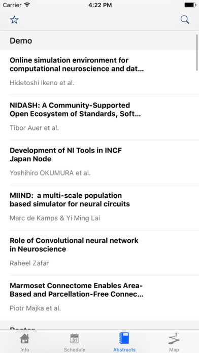 Neuroinformatics 2017 screenshot 4