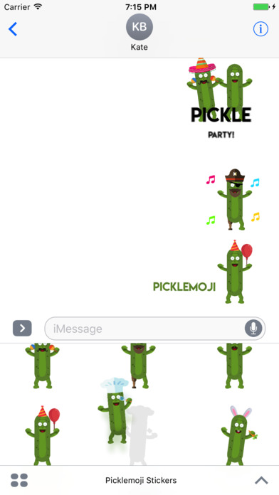 Picklemoji Animated Stickers screenshot 2