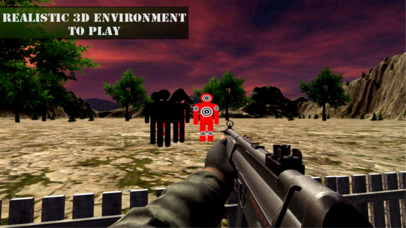 Range Shooting Simulation 3D Gun Shooting screenshot 4