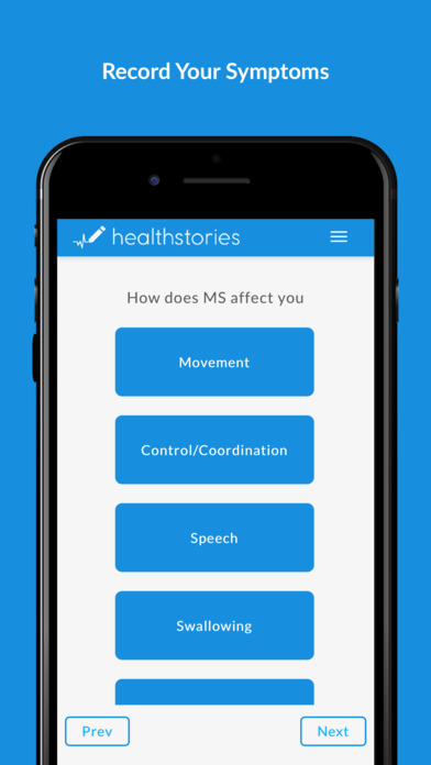 Healthstories MS screenshot 2