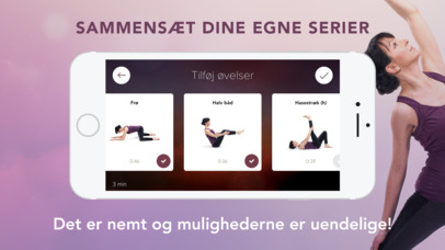 Home Yoga - for begyndere og øvede - dansk screenshot 4