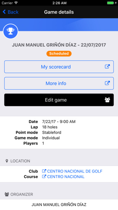 golfdirecto Play screenshot 3