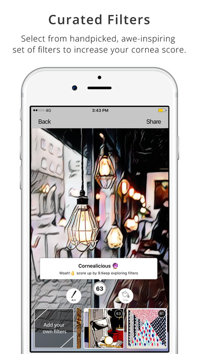 Cornea: AI powered photo app screenshot 3