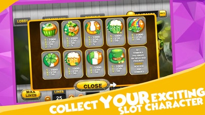 Royal Irish Slots Casino Game screenshot 2