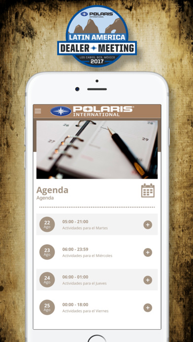 Polaris International 2017 screenshot 2