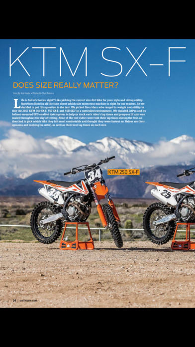 Dirt Rider Magazine screenshot 2