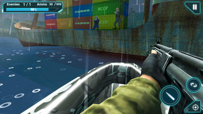 Commando Battleship Clash screenshot 2
