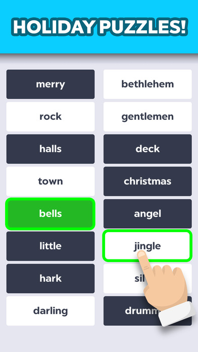 Screenshots of Word to Word - A fun and addictive word association brain game for iPhone