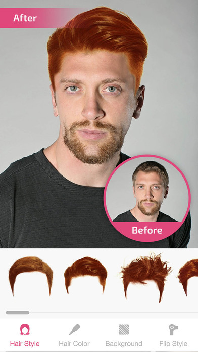 Hair Changer- Hairstyle Makeover & Hair Editor screenshot 4