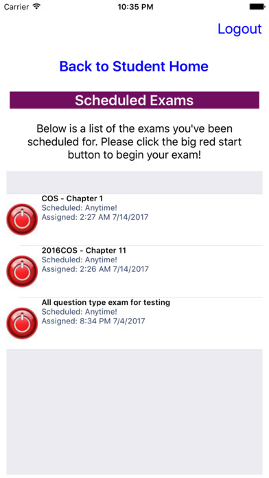 Online Testing Group screenshot 3