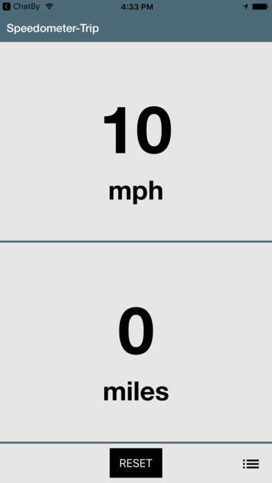 Speedometer-Trip Meter screenshot 3