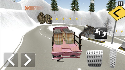 Hilly Cargo Truck 3D screenshot 2